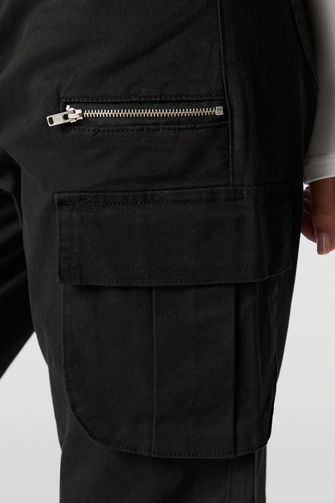 Multi Pocket Flare Cargo Pant