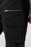 Multi Pocket Flare Cargo Pant