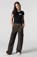 Straight Leg Baggy Cargo