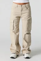 Pantalon cargo baggy à multiples poches