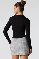 Extended Waistband Mini Skort