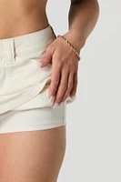 Minijupe-short cargo