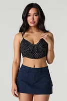 Minijupe-short cargo