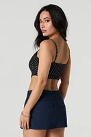 Minijupe-short cargo