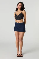 Minijupe-short cargo
