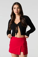 Slit Mini Skort