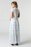 Tiered Maxi Skirt