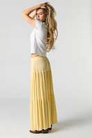 Tiered Maxi Skirt