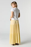 Tiered Maxi Skirt