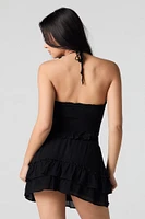 Tiered Mini Skirt