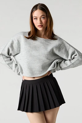 Pleated Mini Skort