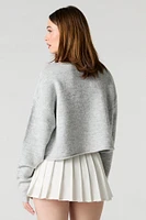 Pleated Mini Skort