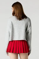 Pleated Mini Skort