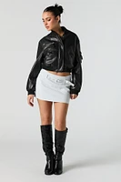 Belted Mini Skort