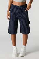 Jean-short de menuisier baggy