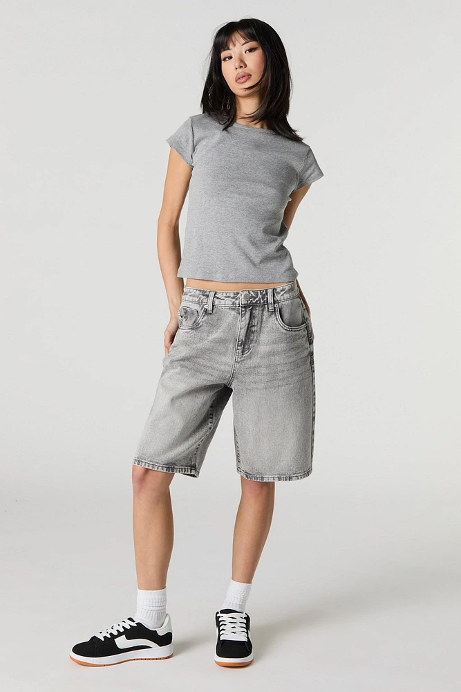 Jort délavé gris