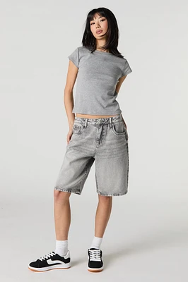 Jort délavé gris