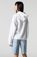 Light Wash Slouchy Frayed Jort