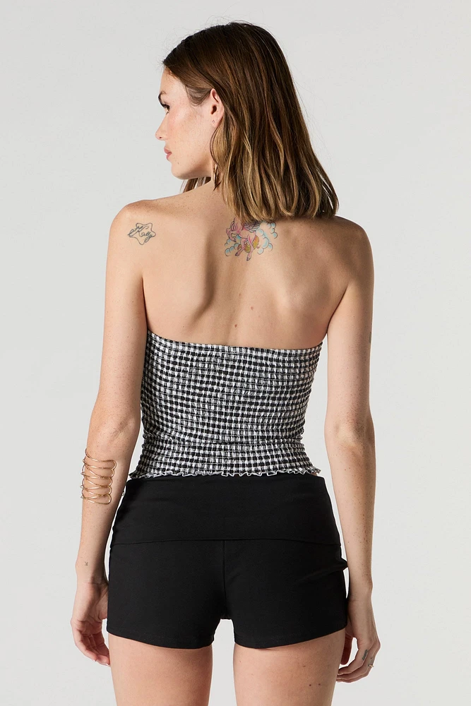 Foldover Waist Shortie