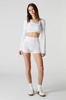 Short à taille haute