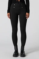 Utility Button Soft Legging