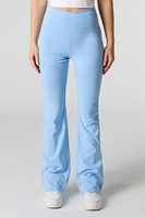Legging évasé à taille haute