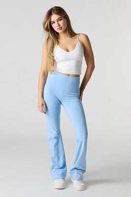 Legging évasé à taille haute