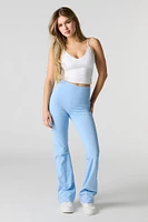 Legging évasé à taille haute