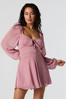 Milkmaid Long Sleeve Romper