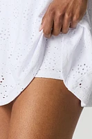 Combi-short à surplis avec oeillets