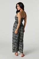 Buttoned Front Jumpsuit