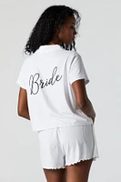 Bride 2 Piece Pajama Set