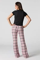 Graphic T-Shirt & Flare Pant 2 Piece Pajama Set