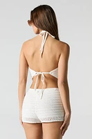 Haut bain-de-soleil crochet