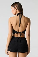 Crochet Drawstring Short