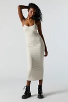 Contour Scoop Neck Bodycon Midi Dress