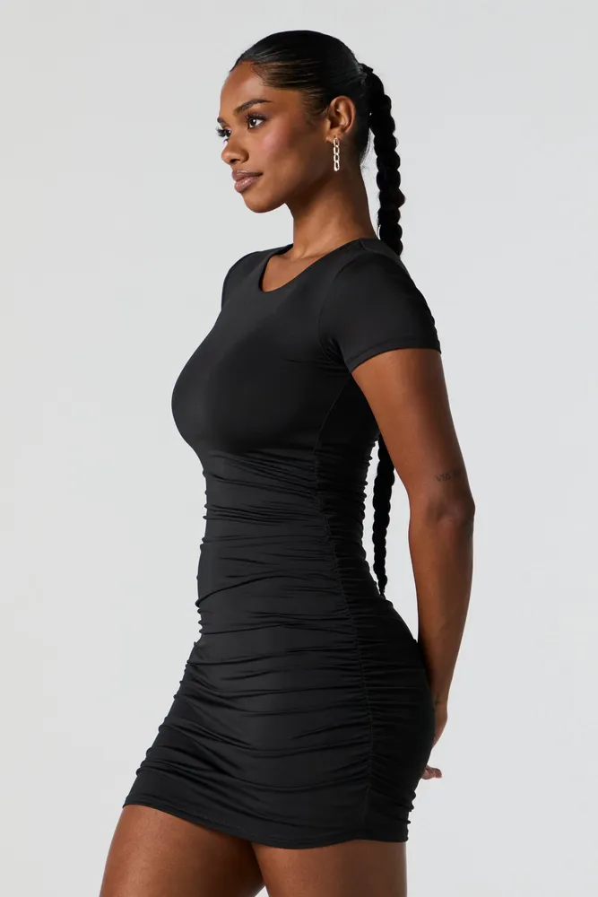 Forever 21 Women's Contour Bodycon Cami Midi Dress in Black Small