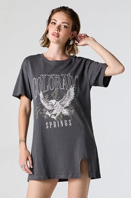 Colorado Springs Graphic T-Shirt Dress