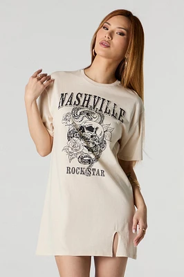 Minirobe t-shirt à imprimé western