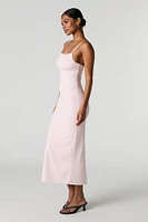 Contour Lace Trim Midi Dress