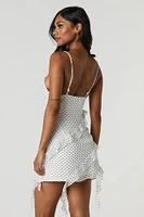 Chiffon Ruffled Mini Dress