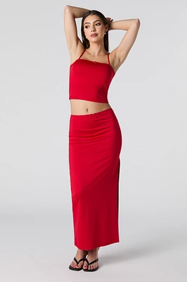 Contour Midi Skirt