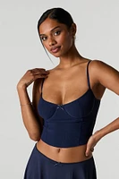 Débardeur-bustier en filet