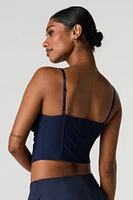 Débardeur-bustier en filet