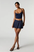 Débardeur-bustier en filet