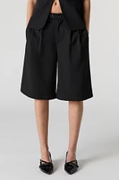 Pleated Bermuda Short