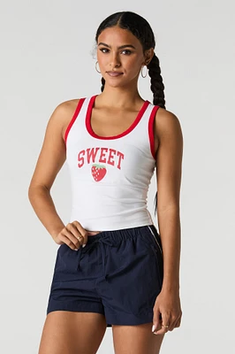 Short en nylon à taille coulissante
