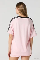 Jersey profilé à imprimé Barbie™