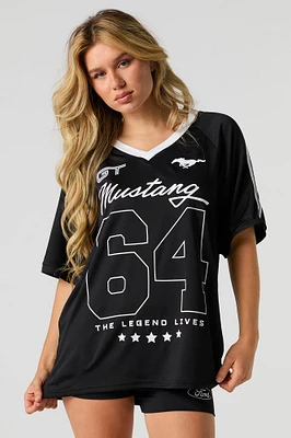 Jersey profilé à imprimé Ford Mustang