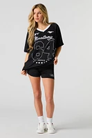 Jersey profilé à imprimé Ford Mustang